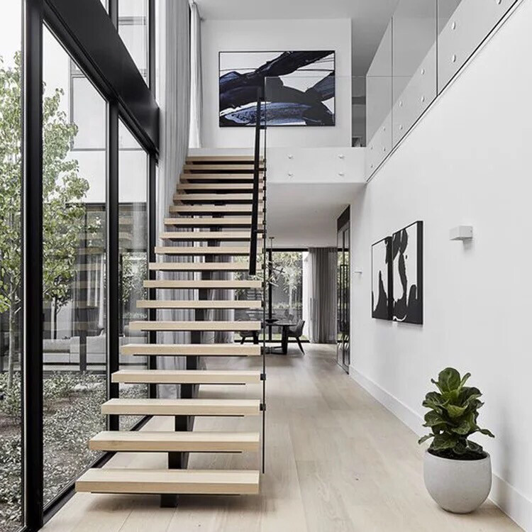 Modern Design Stringer Staircase