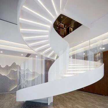 Luxury Indoor Steel Stairs