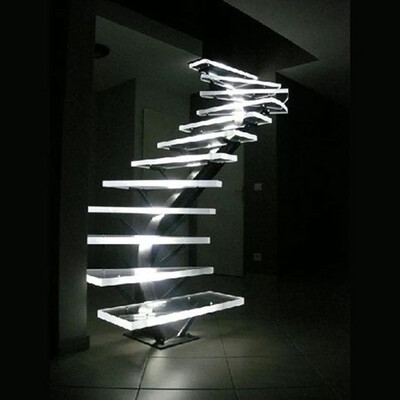 Modern 12mm Staircase Glass Staircase