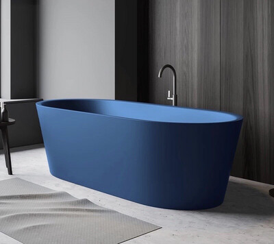 Royal Blue Resin Stone Bathtubs