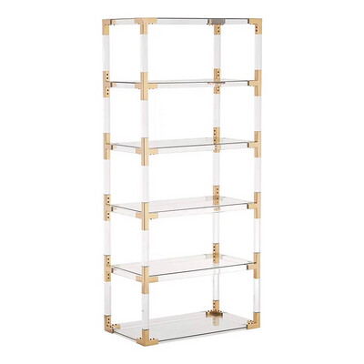 Gold Connection Book Shelves