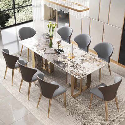 Cabins Luxury Marble Board Dining Sets