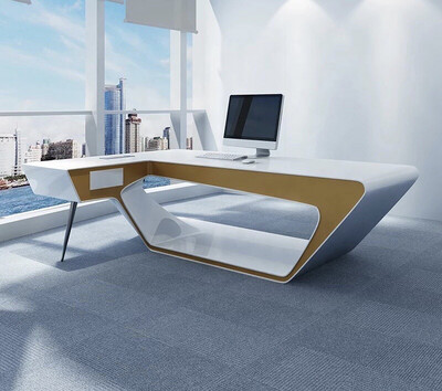 High-tech Modern Design L shaped Desk