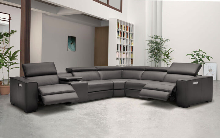 Luxury Italian Leather Sofa