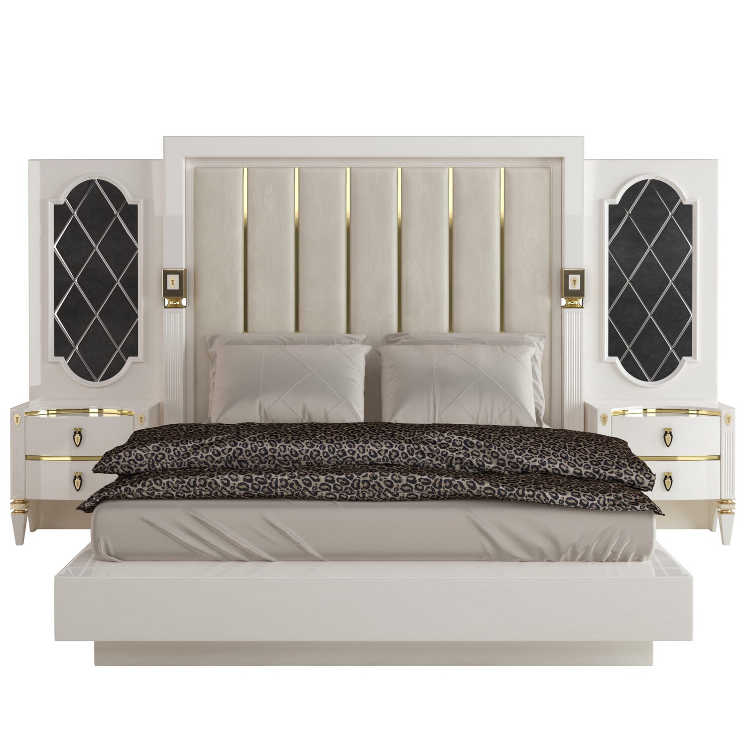 Premium Modern cream colored Bed Sets 