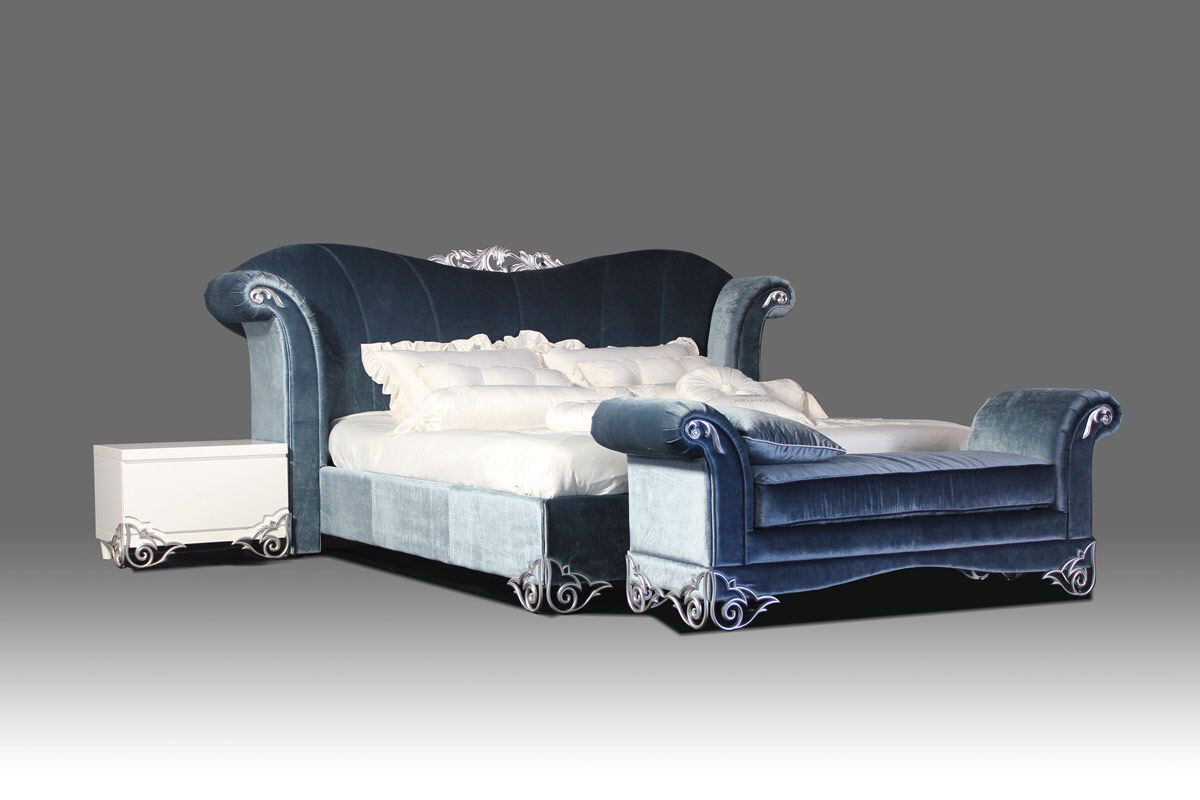Modern Design Transitional Fabric Bed