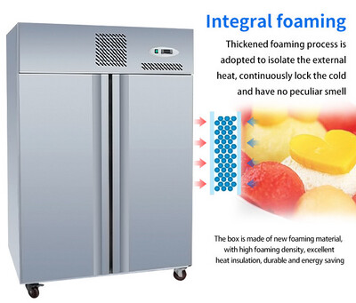 High Quality Refrigerator With Double Doors Fridge