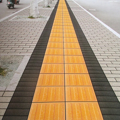 Anti skid 300x300 paving blind floor tactile tiles