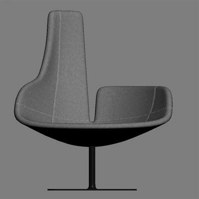 Luxurious Fjord Lounge Chair C14