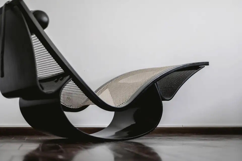 Original Vintage Rio Modern Chaise Chair