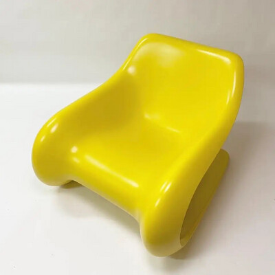 Modern Set of Two Yellow Targa Chairs