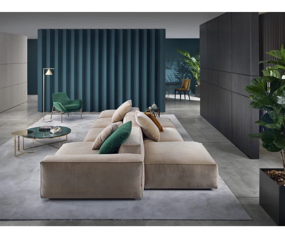 Luxury High-Grade Leather Modular Sofa