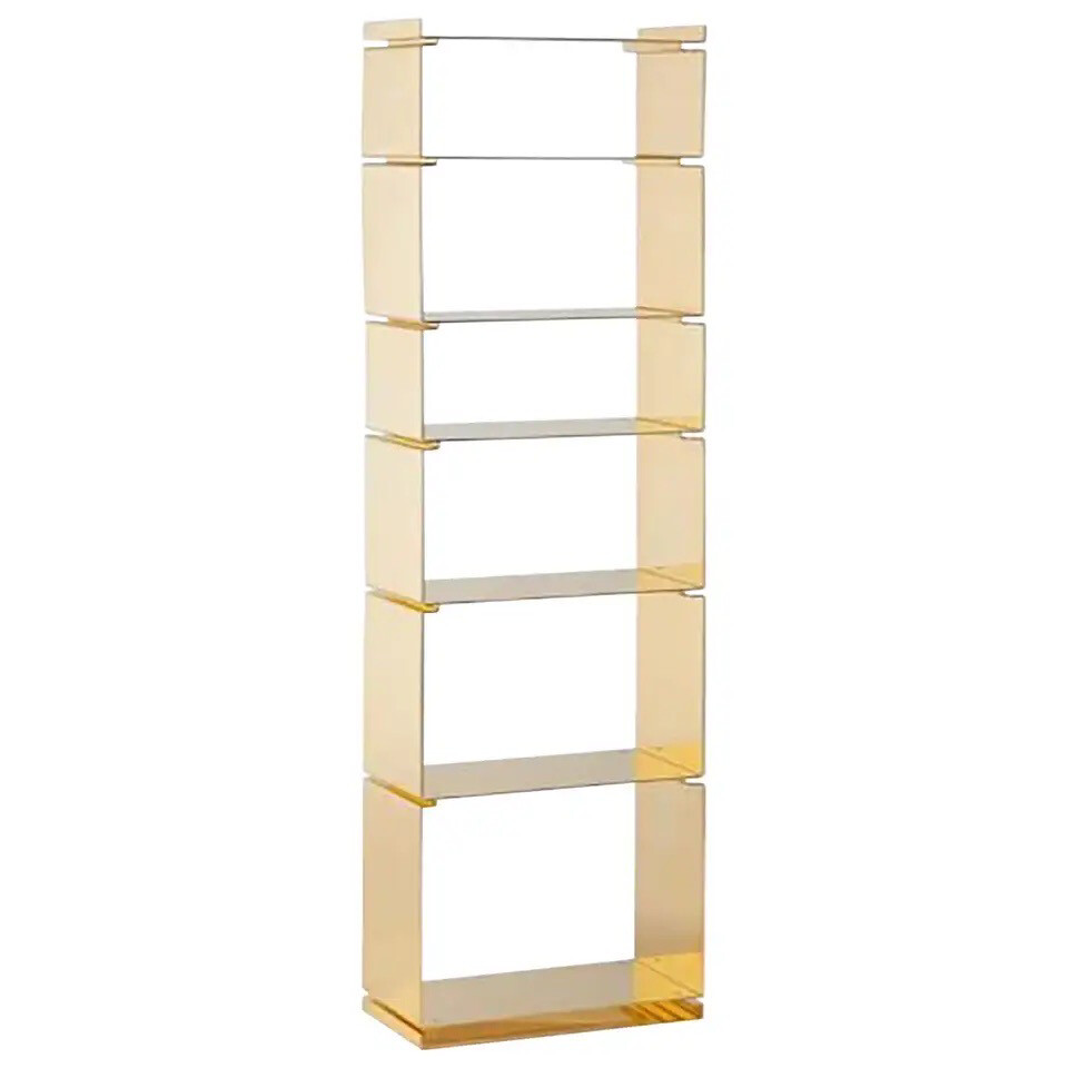 Gold Contemporary Modular Bookshelf