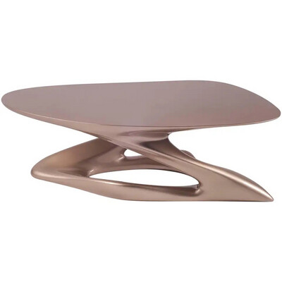 Modern Organic Shaped Coffee Table With Lacquer Finish
