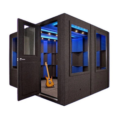 Modern Vocal Music Studio Soundproof Recording Booth
