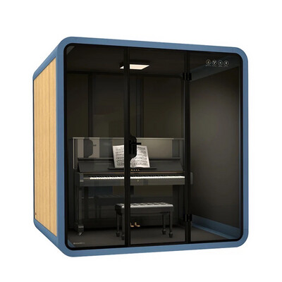 Easy assemble recording soundproof acoustic music studio booth