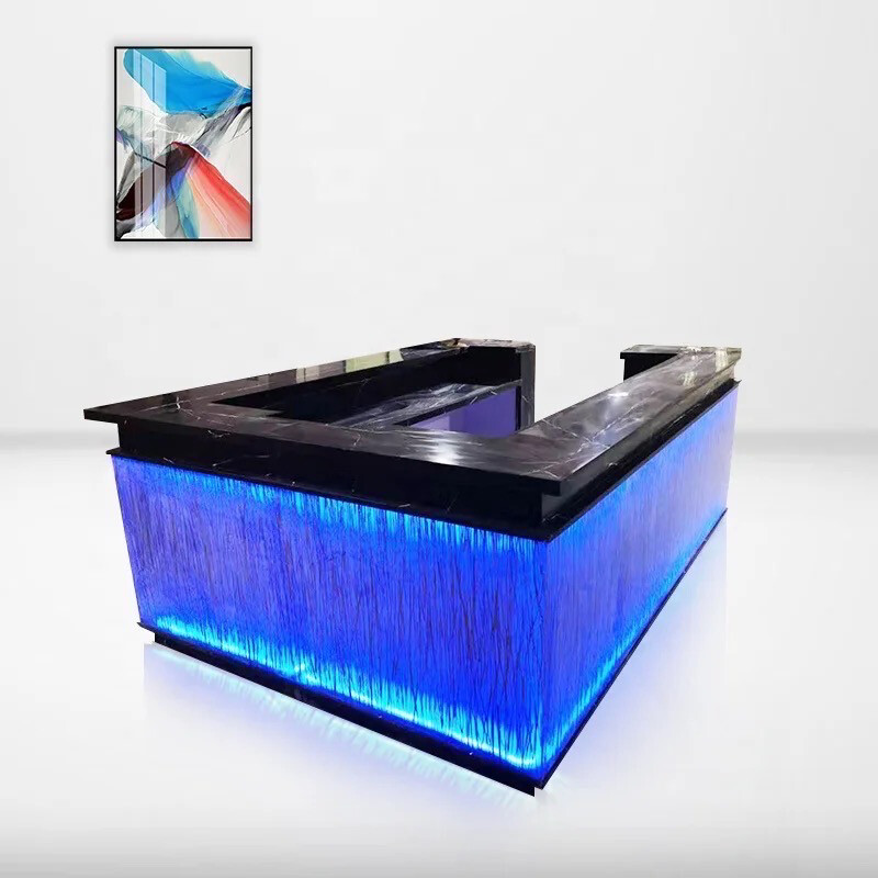 Modern Acrylic Led Bar Table U3