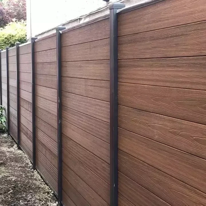 Quality Wood Plastic Composite WPC Fence