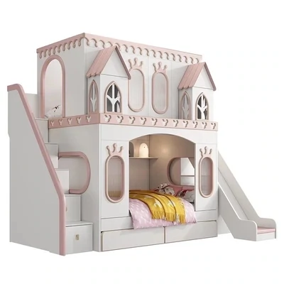 Dream Castle Princess Bed Girl Bedroom Bunk bed