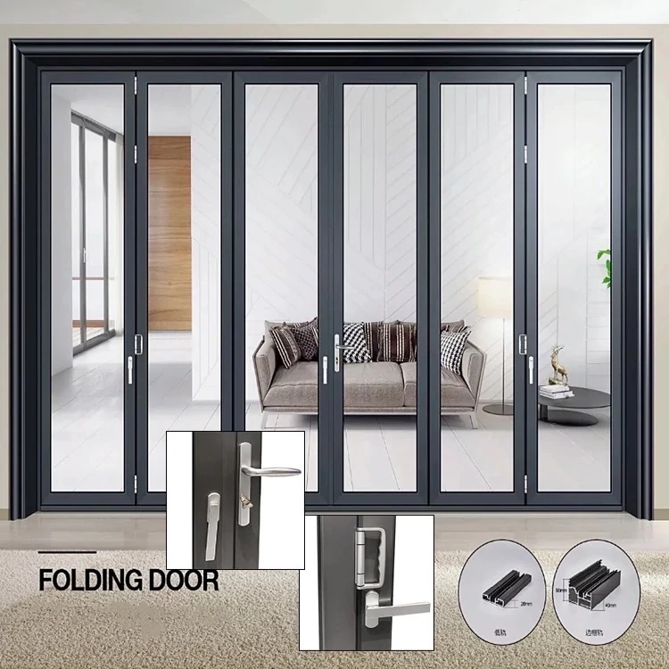 Quality Aluminum Bifold Glazing Door