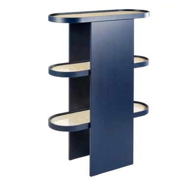 Modern Piani Steel Blue Bookshelf CG-3