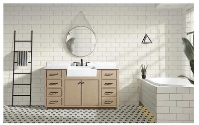 Cabins Solid Wood Washroom Bathroom Vanity B41