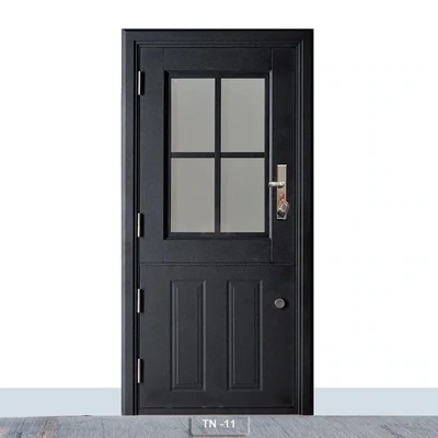 Quality Double Lock Black color Dutch Door