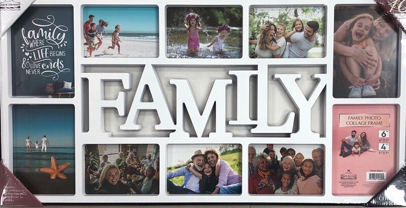 Family Photo Collage Frame 10 Photos
