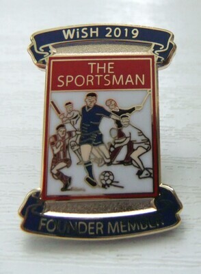 WiSH Sportsman Pin Badge