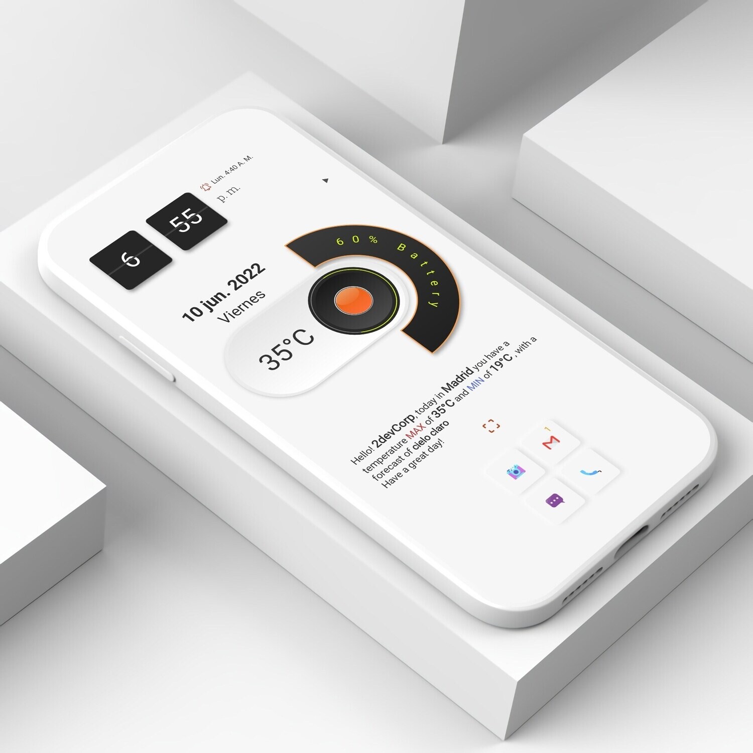 Sensitive Home UI for klwp Pro