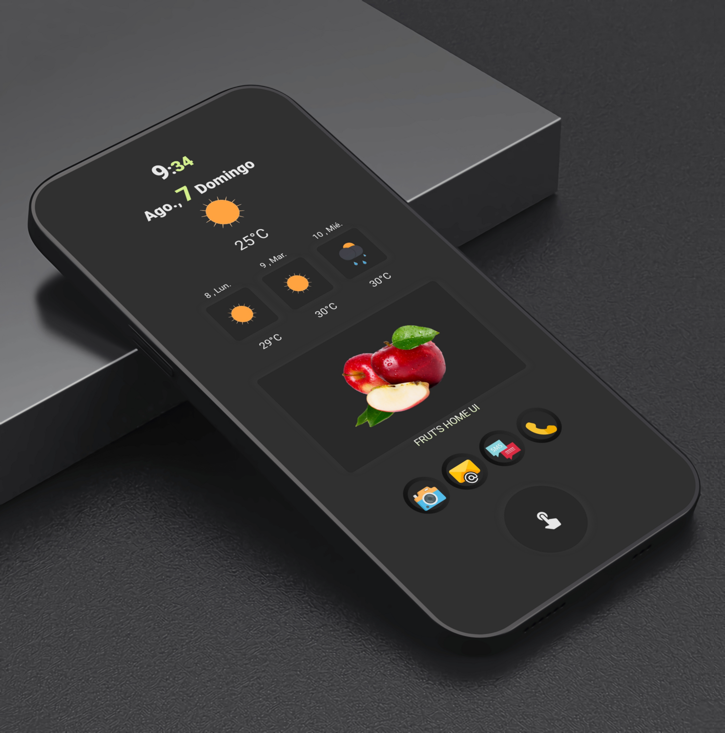 Frut's Home UI for klwp Pro