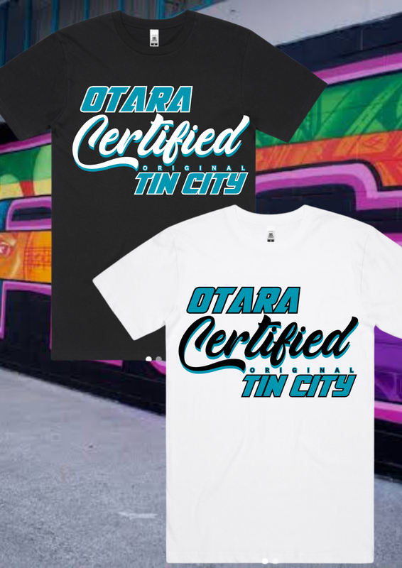 Teal otara tees