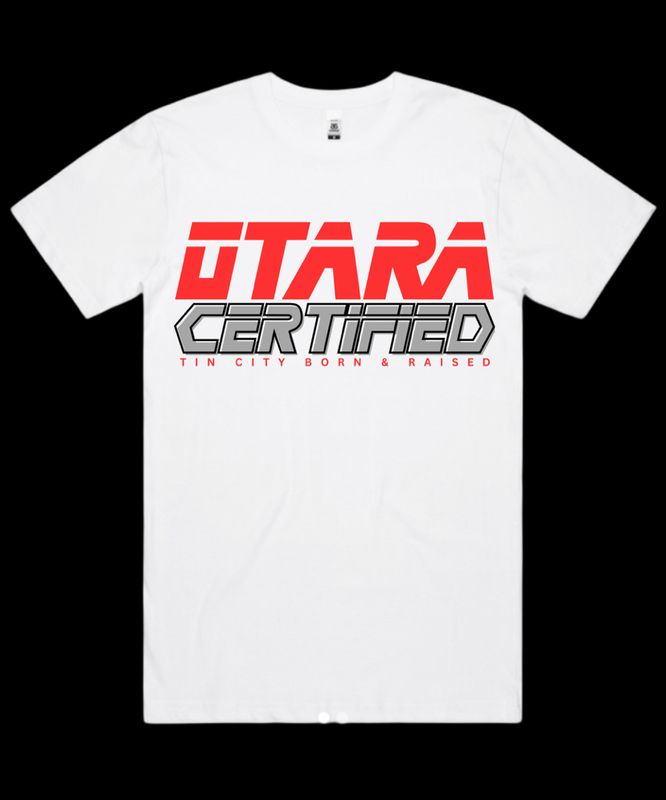 Red otara certified tees
