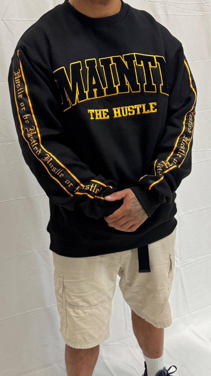 Gold crewneck
