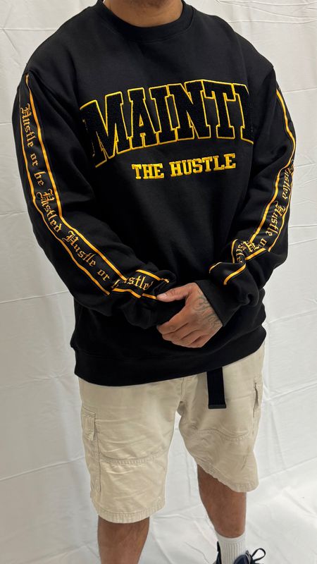 Gold crewneck