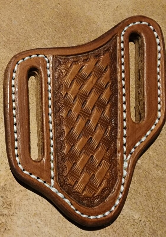 Basket Weave Knife Case