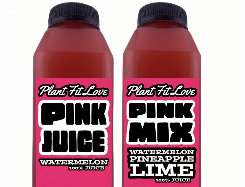Pink Juice Or Pink Mix
(Sunday Pick-Up)