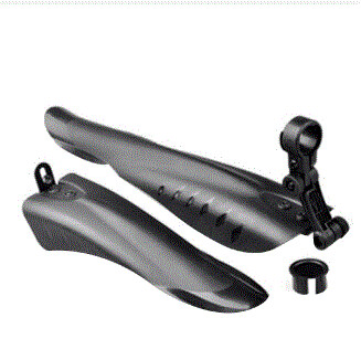 Bike front and rear mudguard kit