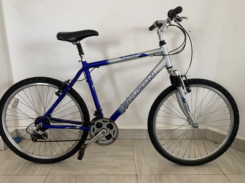 Falcon grey bike