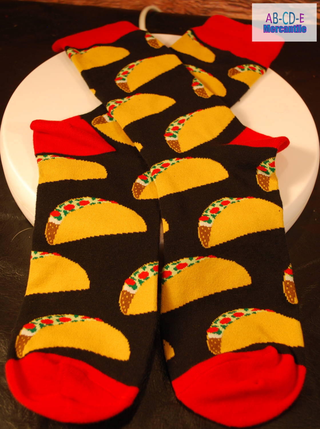Food Lover Socks-Tacos