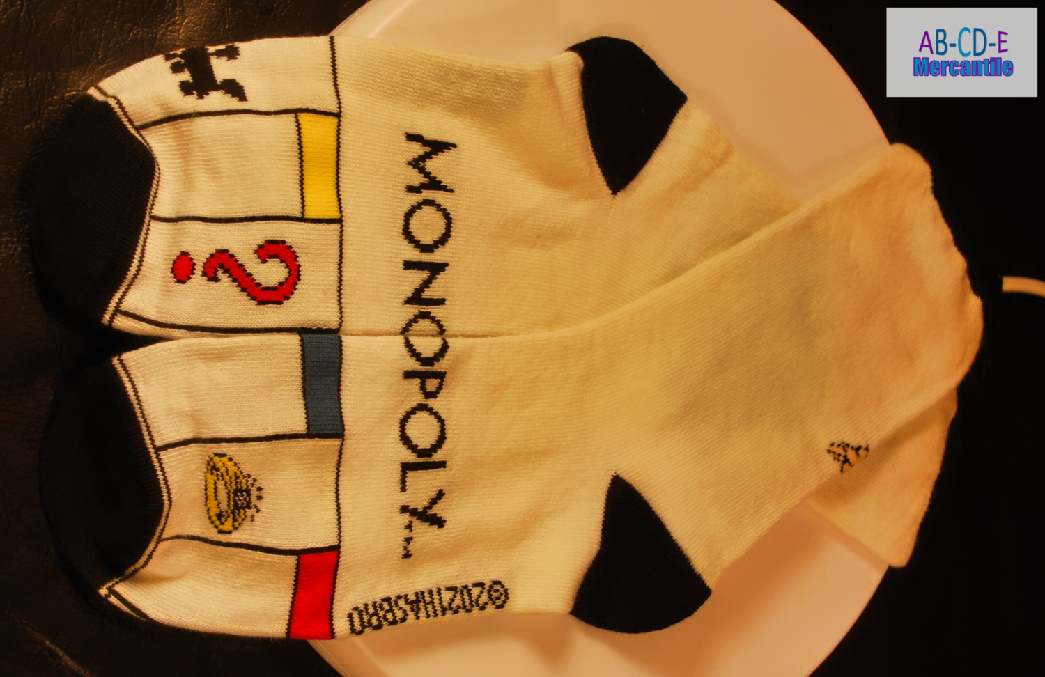 Board Game Fun Socks-Monopoly
