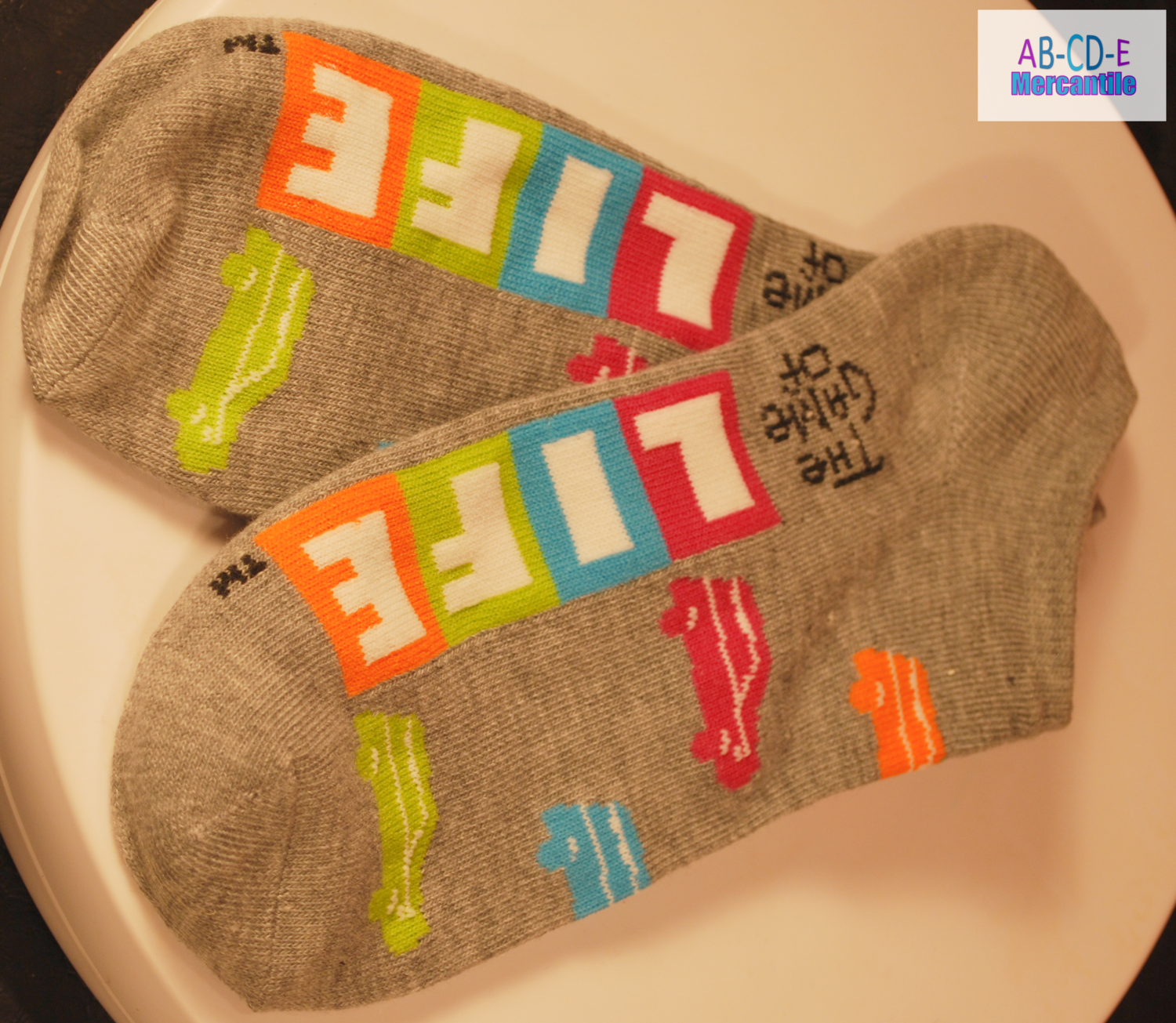 Board Game Fun Socks-Life