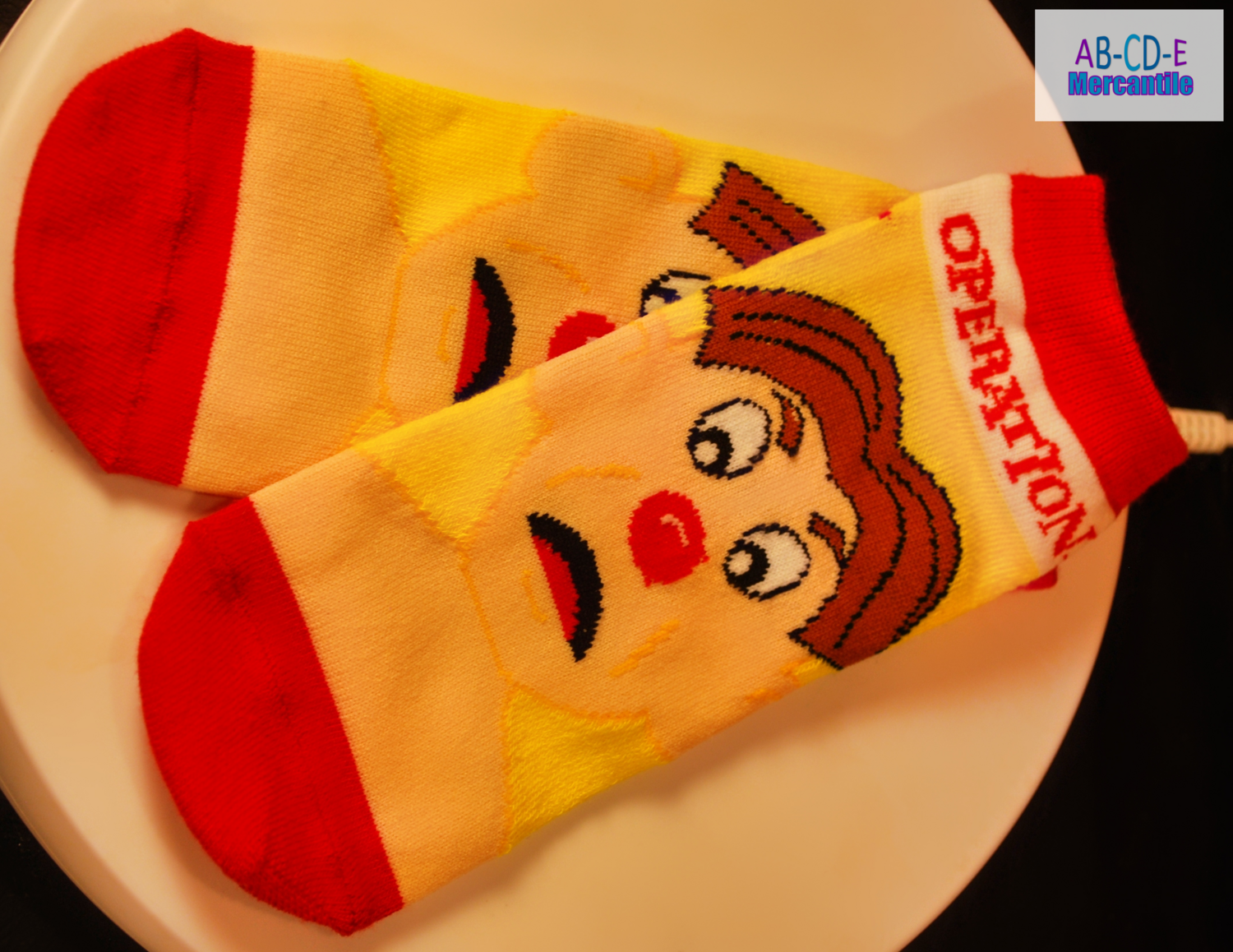 Board Game Fun Socks-Operation