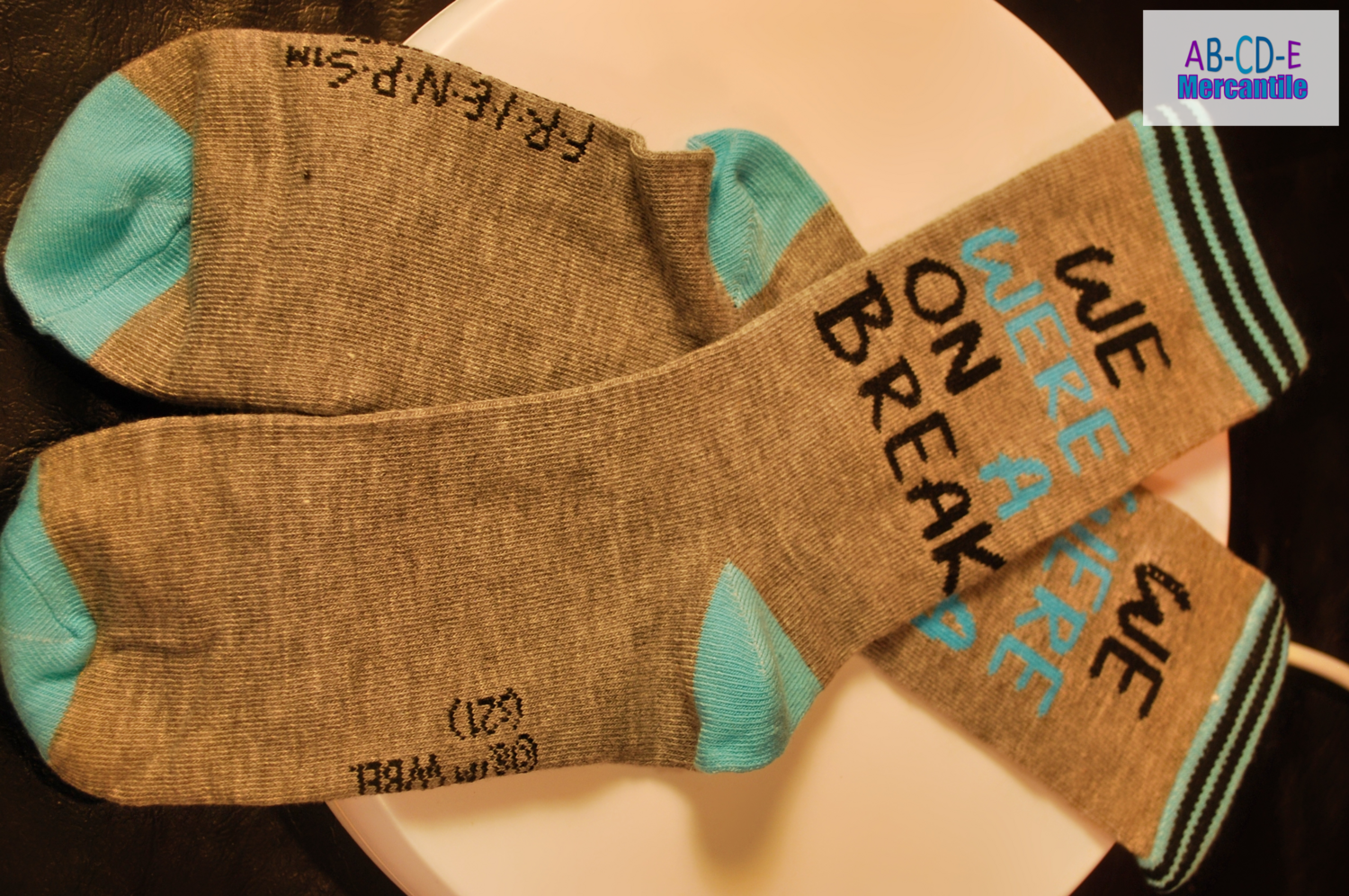 Fans of Friends Socks-We Were On A Break!