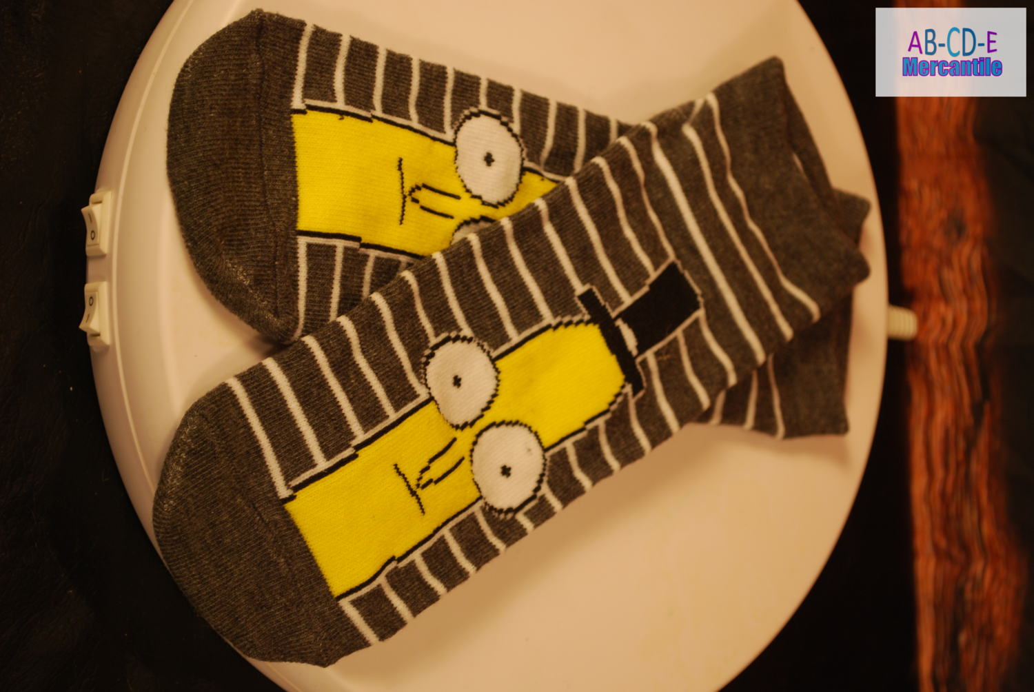 Rick &amp; Morty Socks-Mr Poopy Butthole