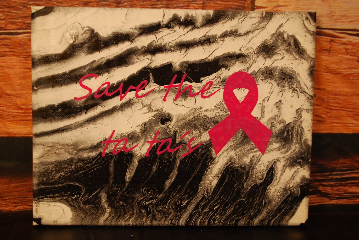 Save the Tatas Canvas