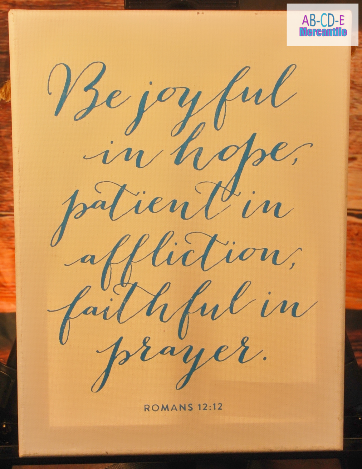 Be Joyful Canvas