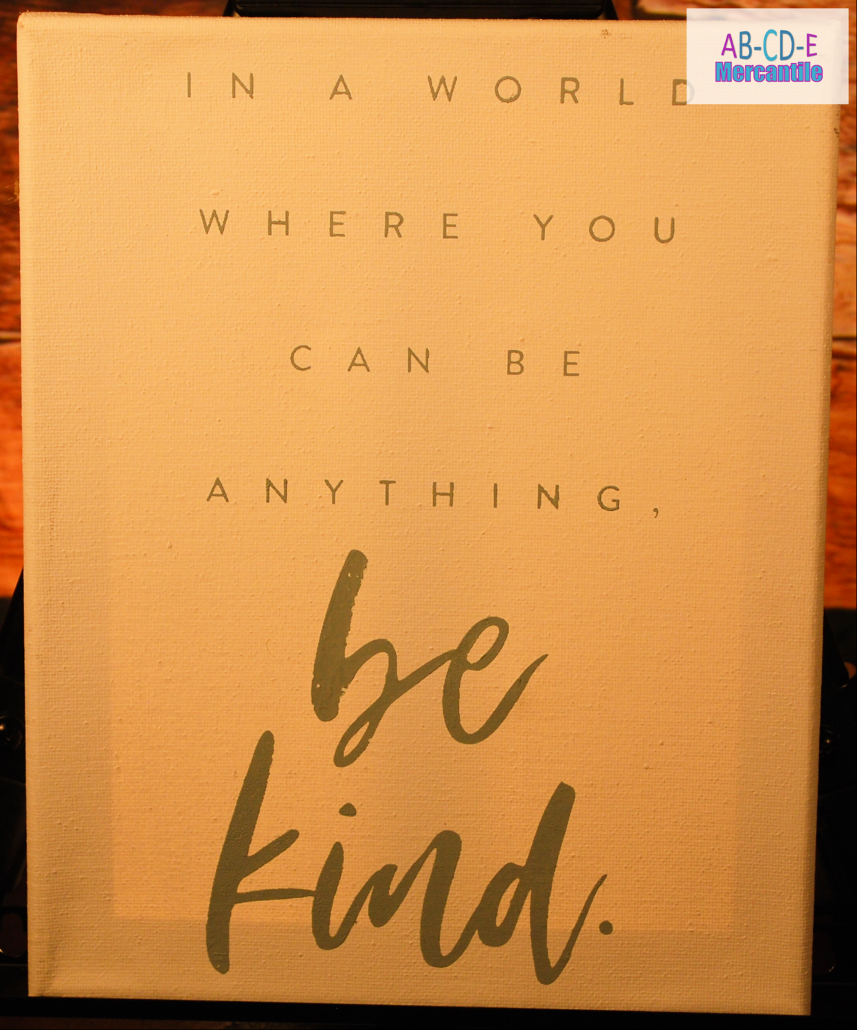 Be Kind Canvas