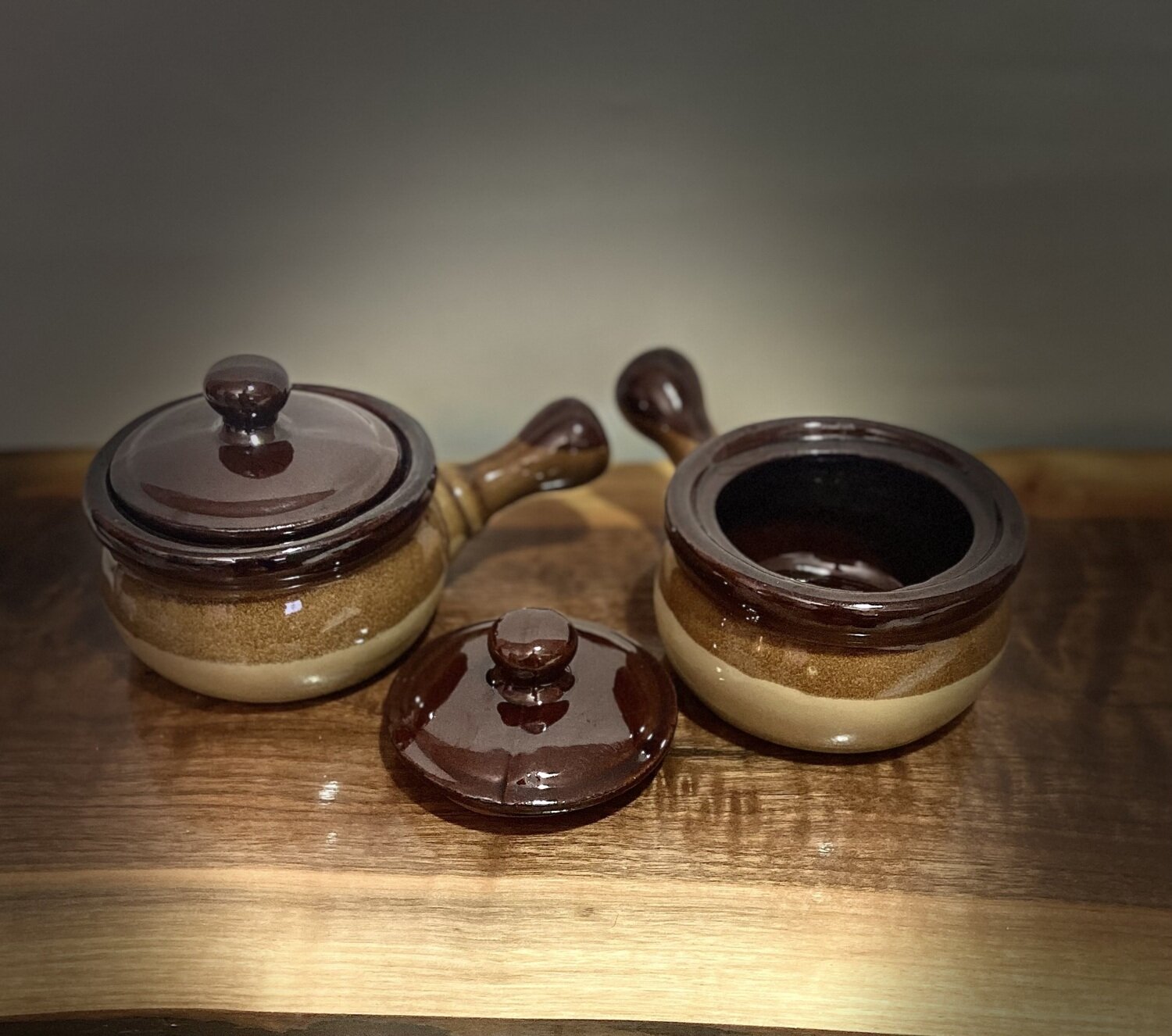 French Onion Crocks Set of 2