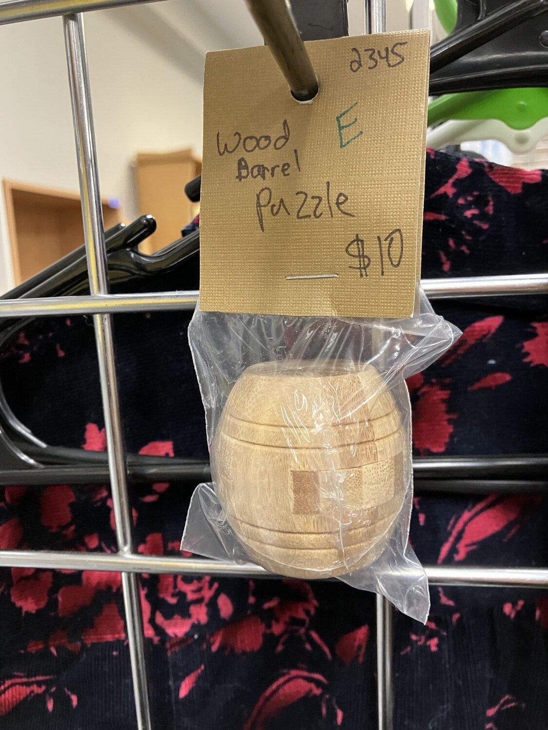 Wood Brain Teaser-E